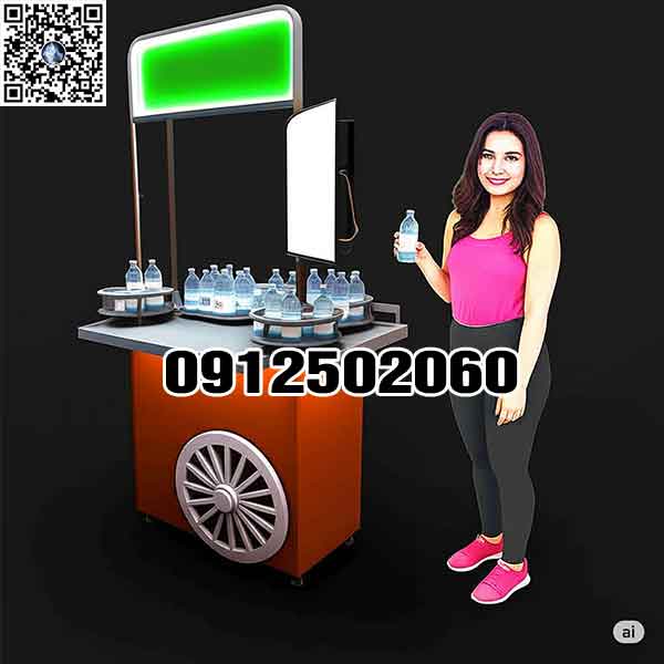 xe booth gấp gọn