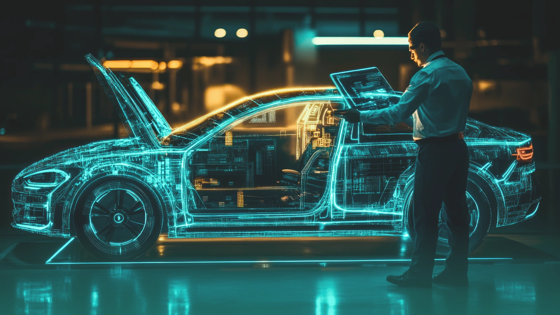 AI Smart Vehicle Inspection Image