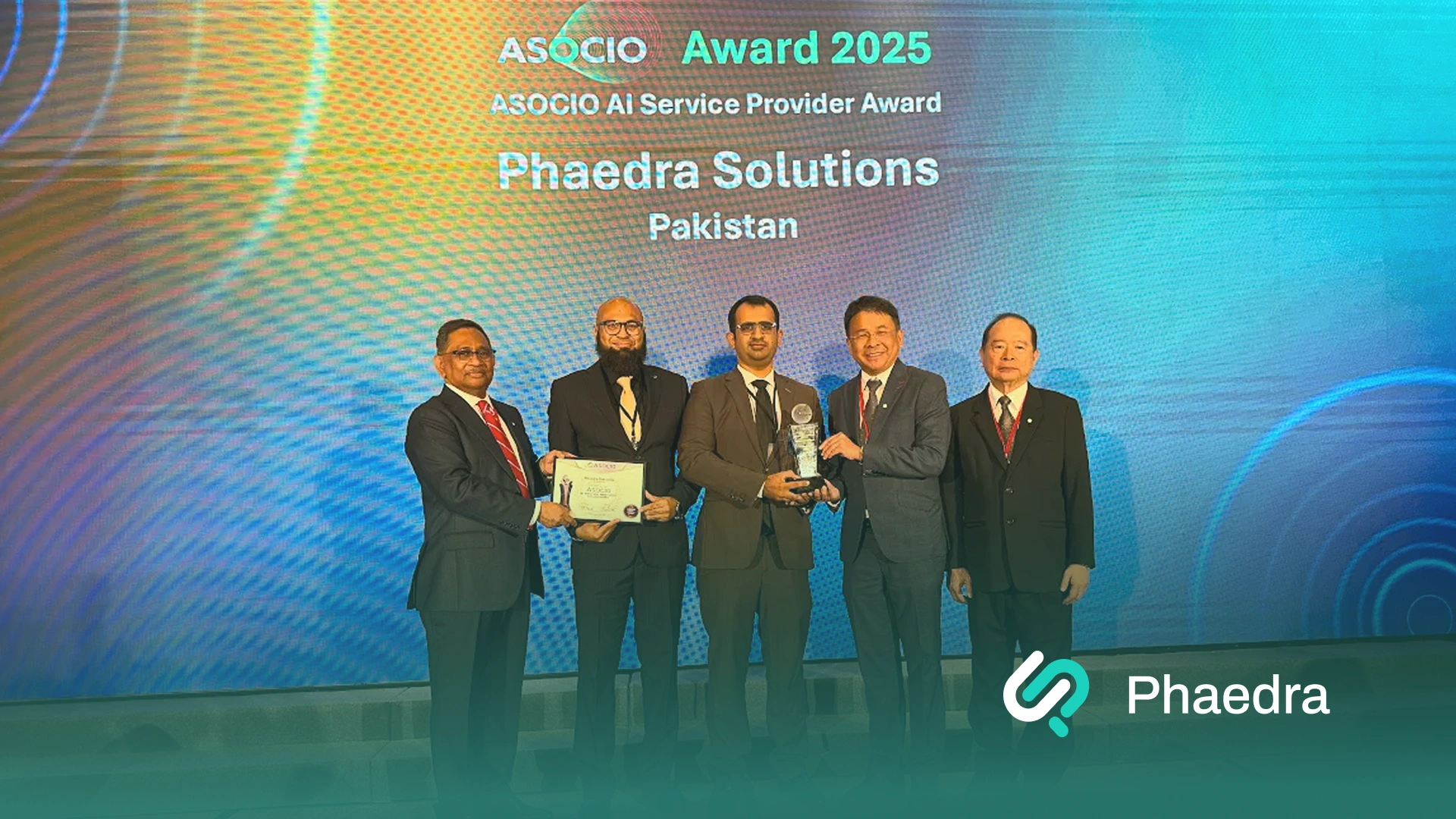 Phaedra Solutions at the ASOCIO 2025 Award Ceremony (3 Days in Taipei)