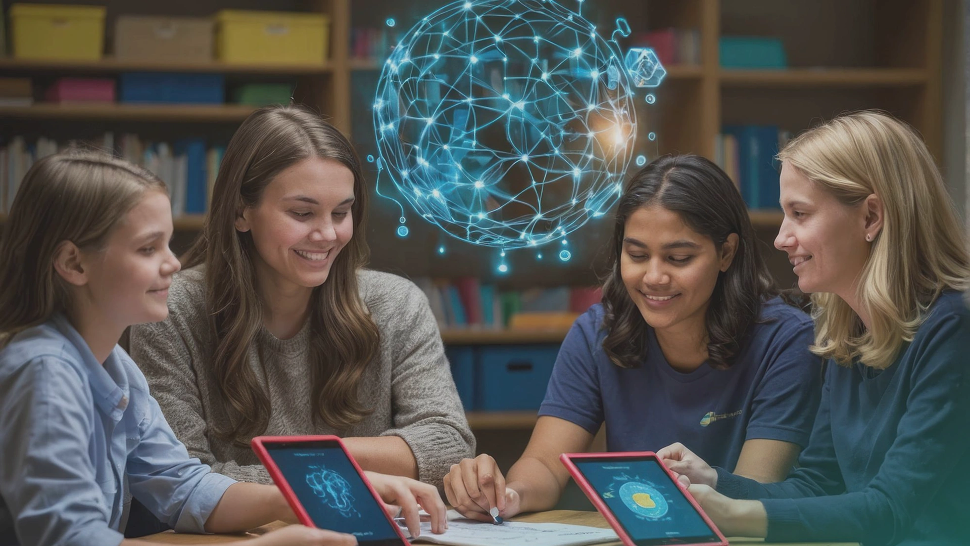 Image showing Teacher discussing about Chatgpt 