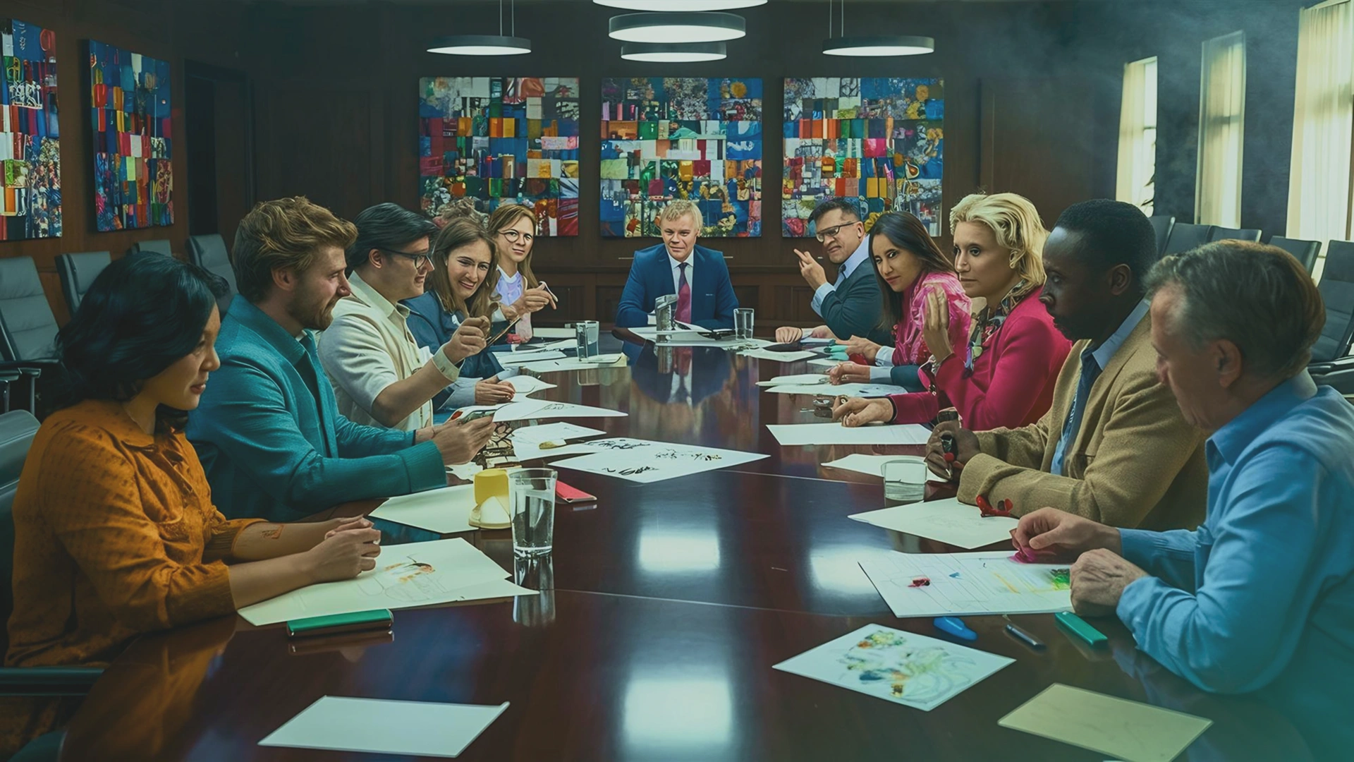 Image showing: Teachers collectively building prompts, GPTs, and lesson materials