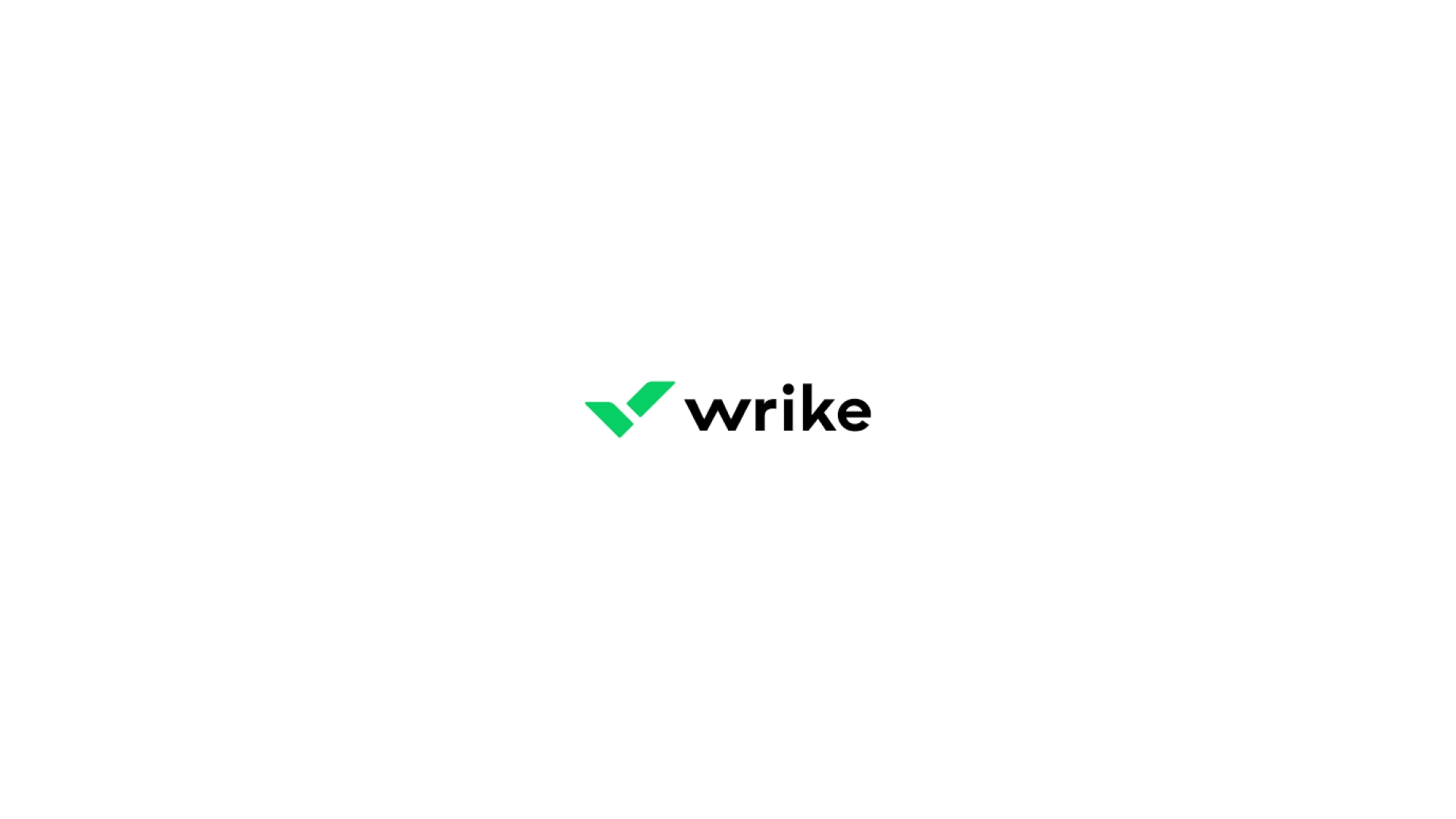 Wrike Work Intelligence Logo Image 