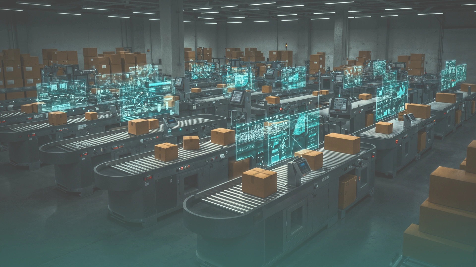 Smart shelf tracking inventory (RFID visualization) Image 