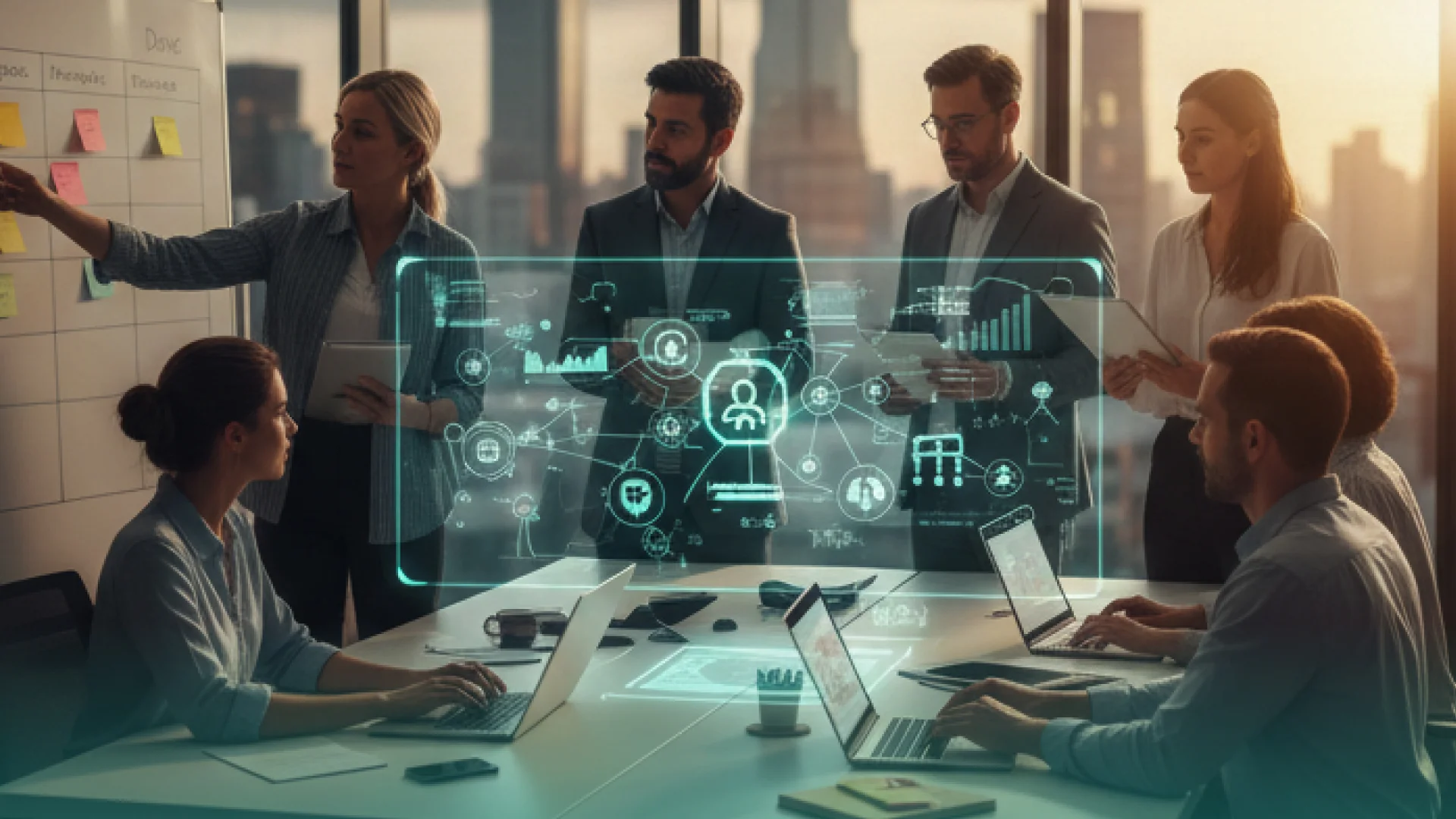 Scrum: Structured Sprints Infographic