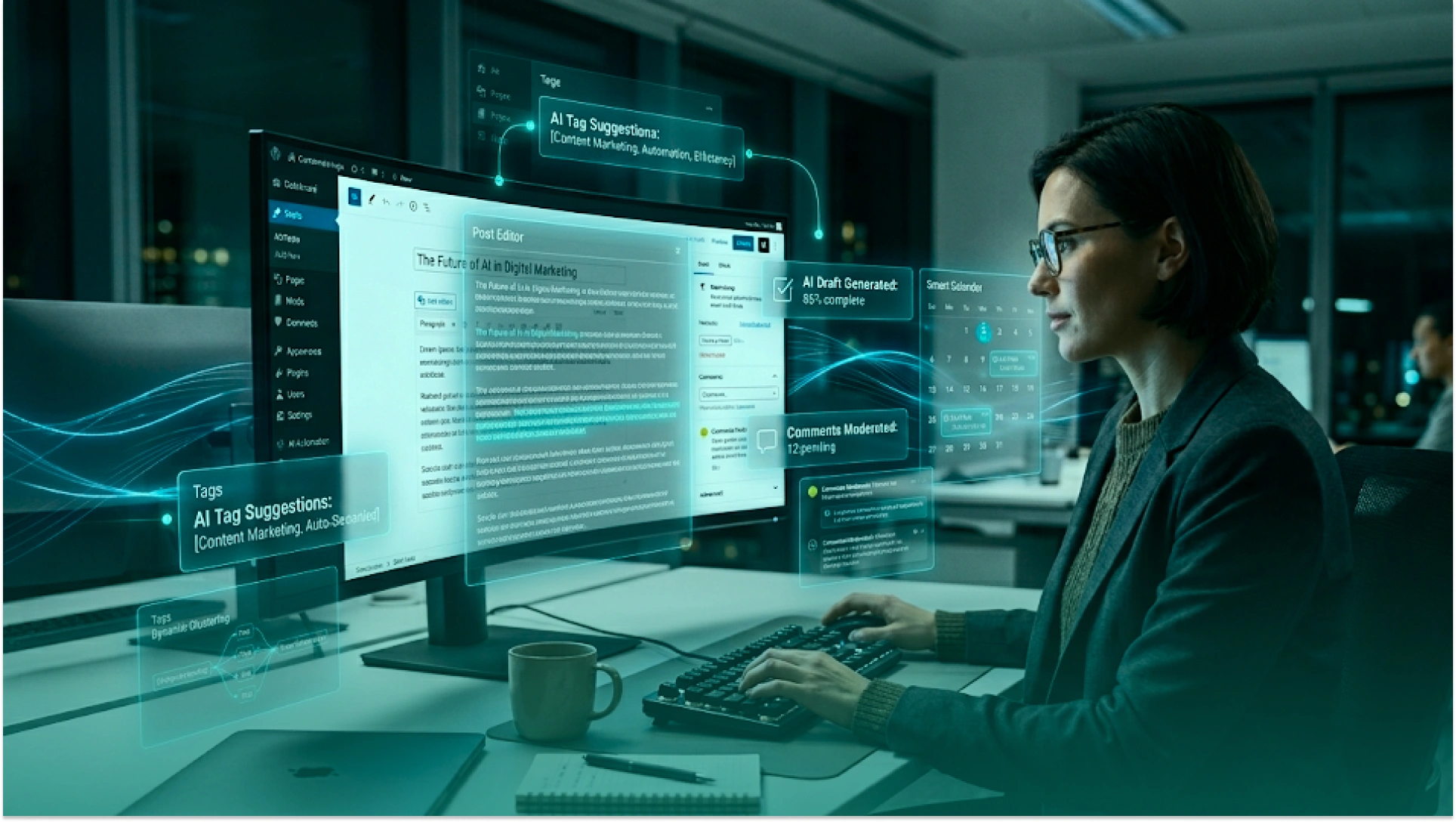 WordPress AI Agents Image