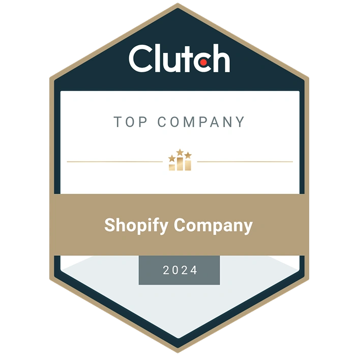 Top Shopify Company by Clutch