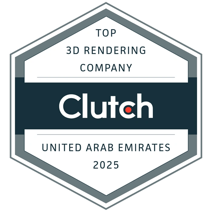 Top Clutch 3d Rendering Company United Arab Emirates 2025