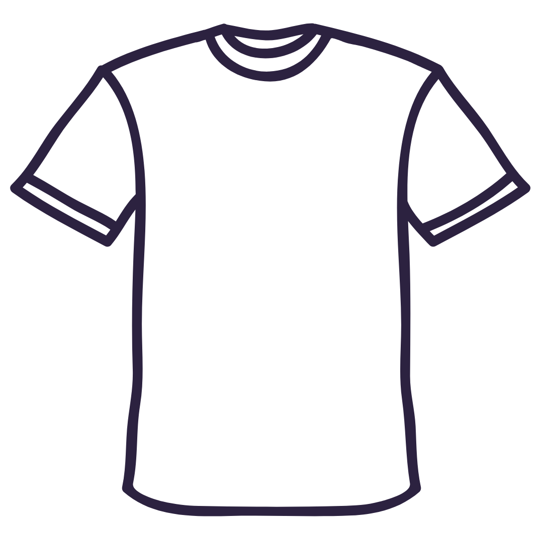 Drawing of a t-shirt