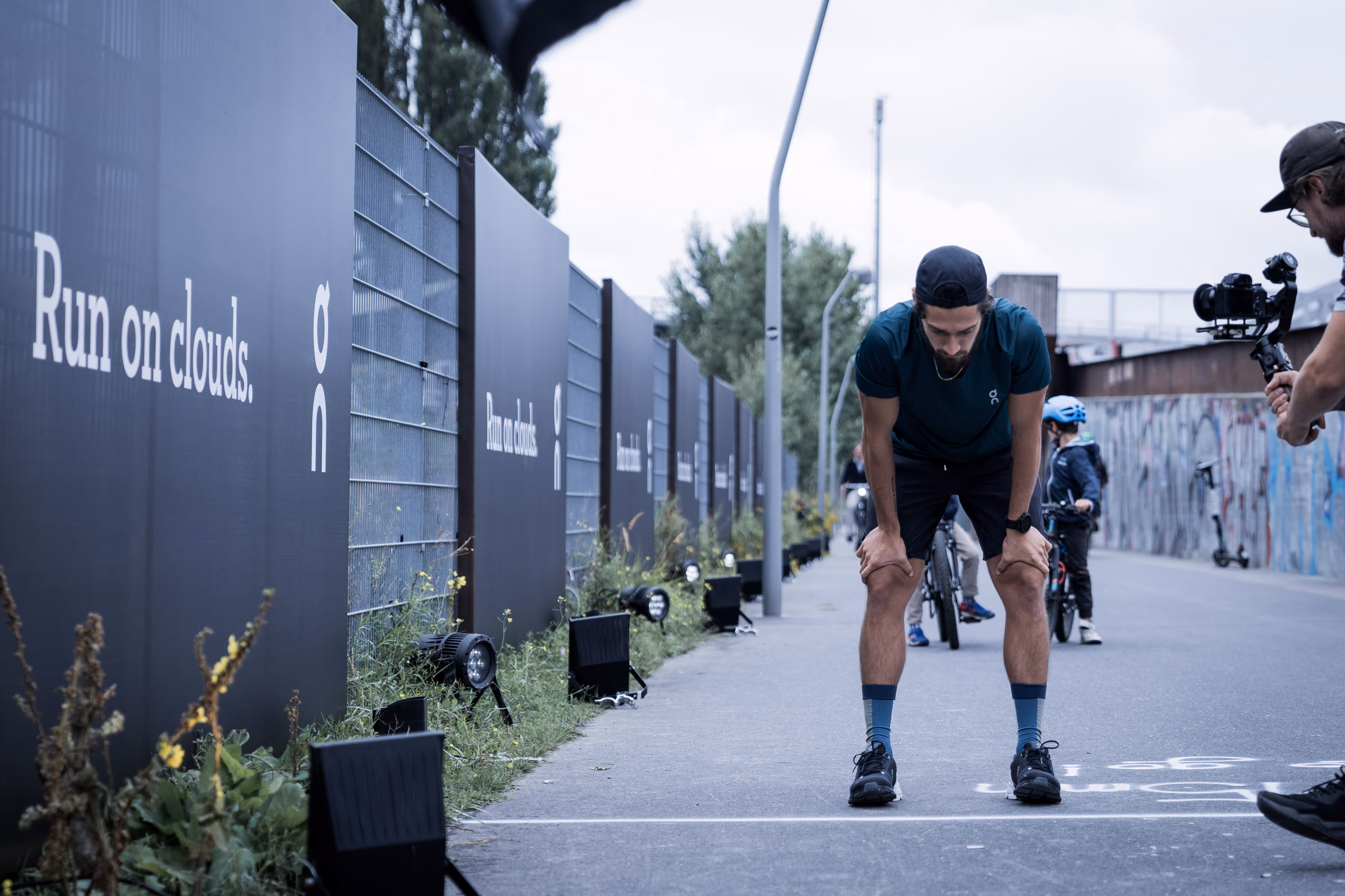 Media Assets und Imagebilder für, ein von der Premium Sportschuh Marke ON AG unterstütztes, Marathon-Event.