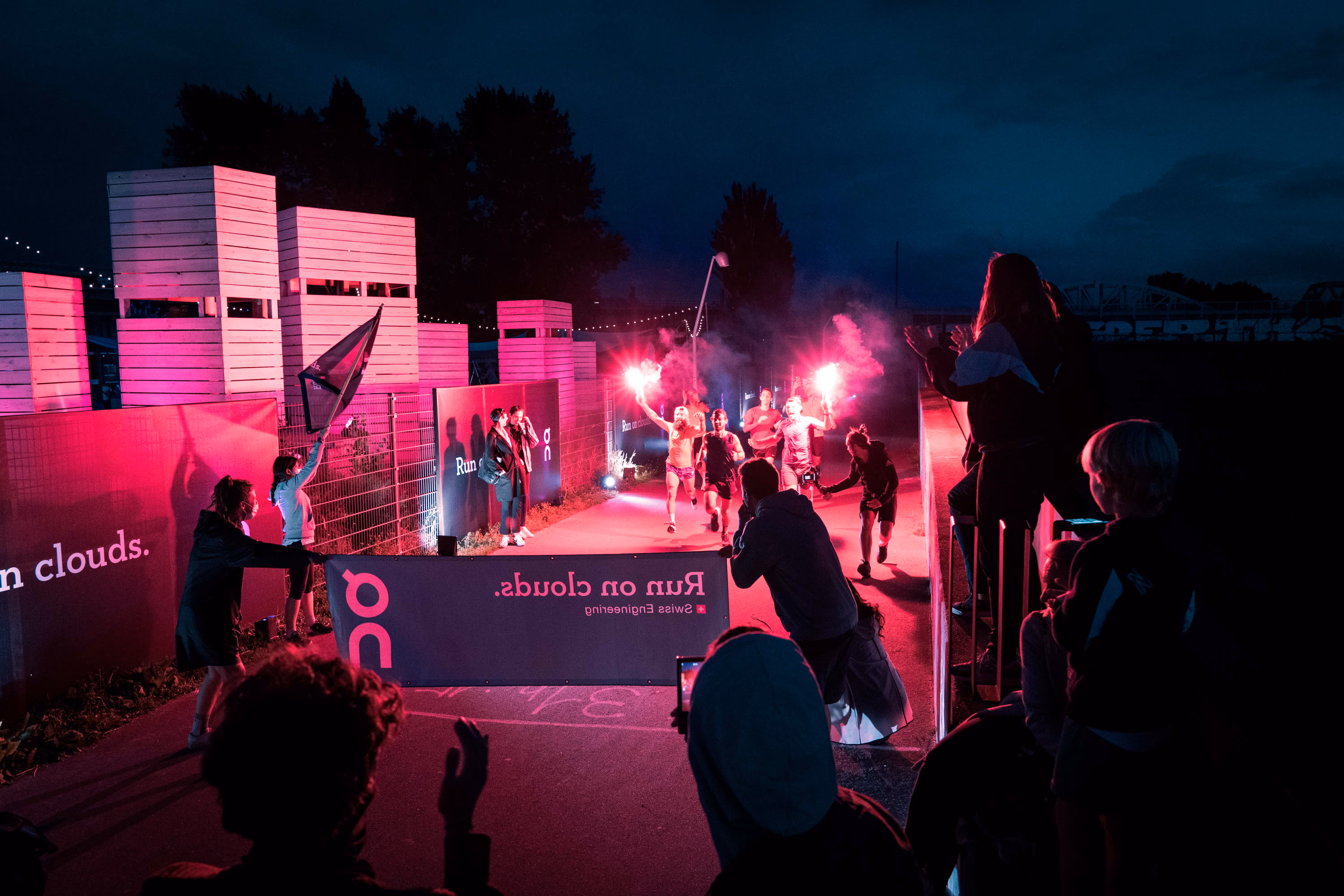 Media Assets und Imagebilder für, ein von der Premium Sportschuh Marke ON AG unterstütztes, Marathon-Event.