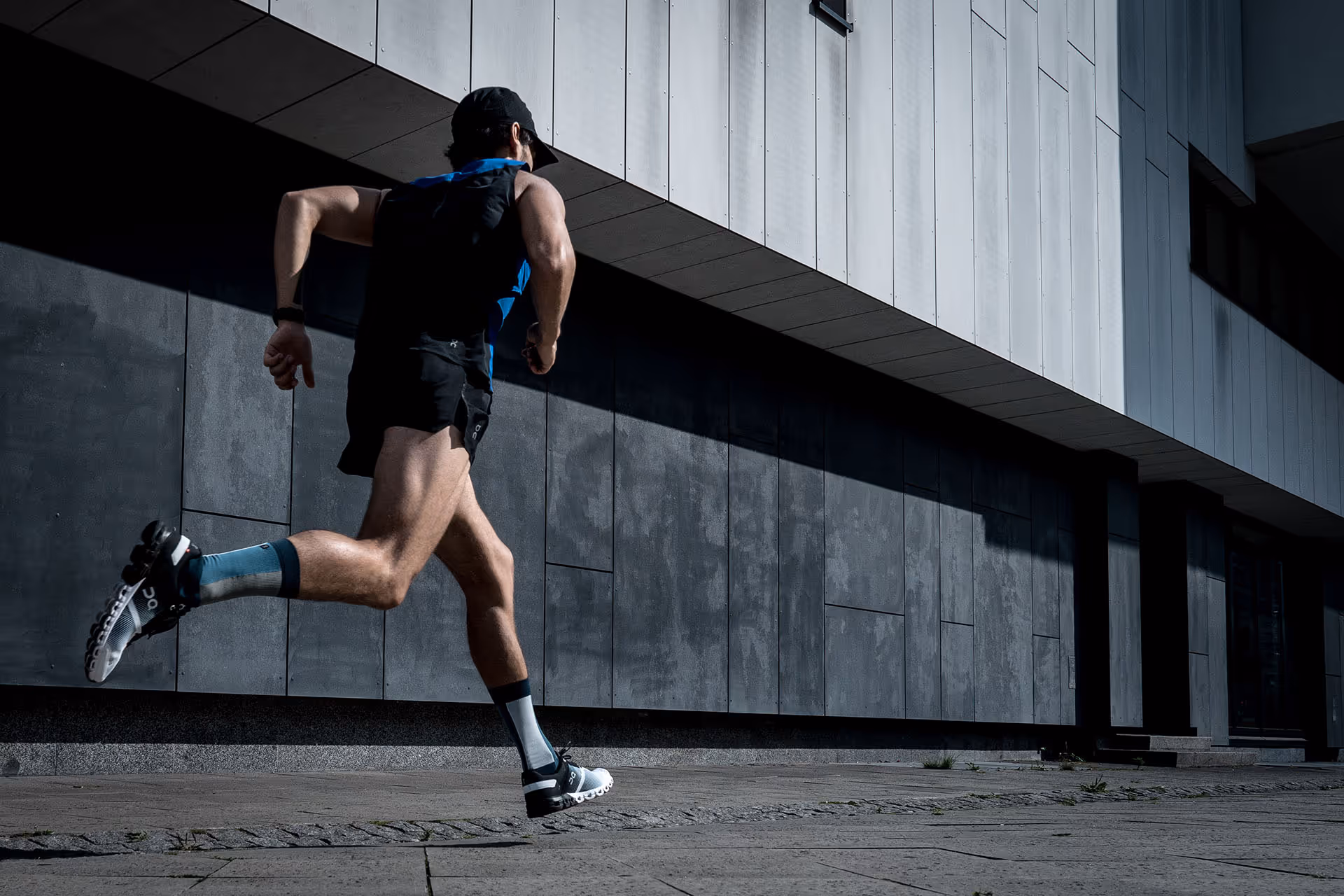 Media Assets und Imagebilder für, ein von der Premium Sportschuh Marke ON AG unterstütztes, Marathon-Event.