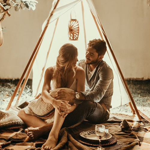 Couple tent