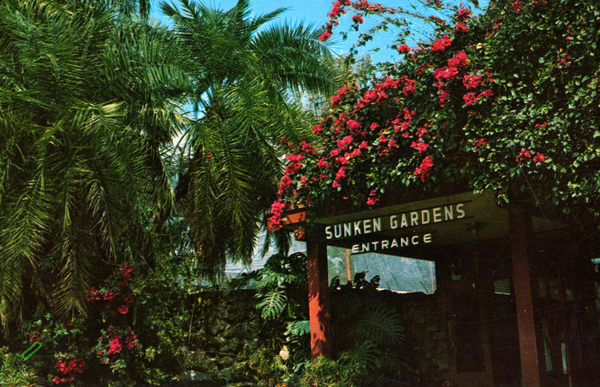 Sunken Gardens Entrance
