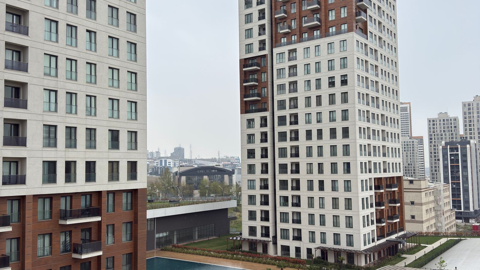 Maisons résidentielles représentant le marché immobilier