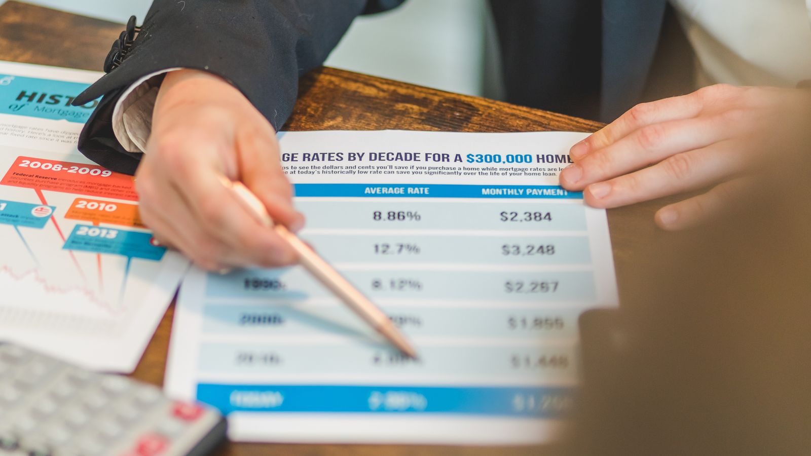 Professionnels vérifiant les documents d’une vente immobilière