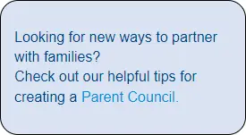 Sall text block: Looking for new ways to partner with families?