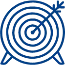 Icon - Arrow on center of it's target