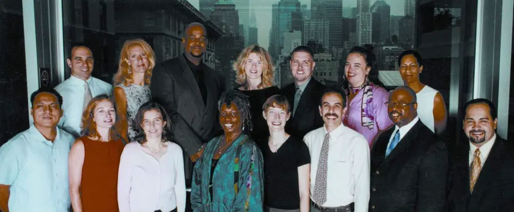Our first cohort of Aspiring Principals, 2001