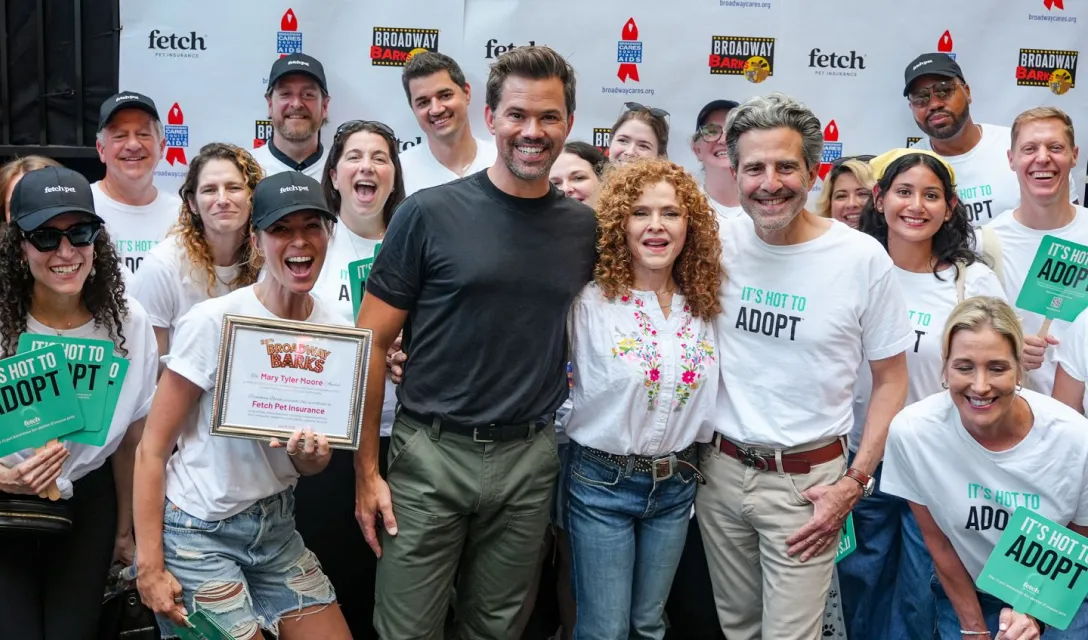 Broadway Barks Adoption Event