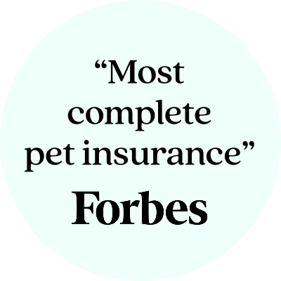 "Most complete pet insurance" according to Forbes.