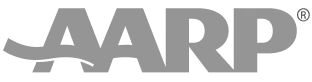 AARP logo.