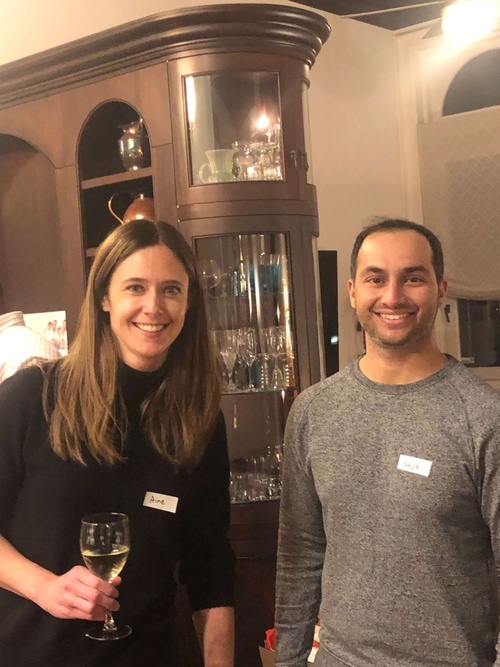 Image of Aine O'Dwyer and Sajid