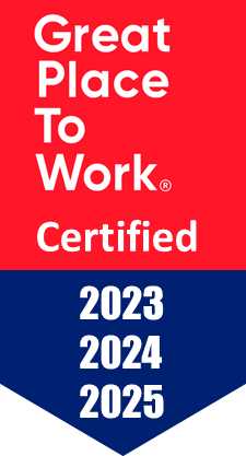 Great Place to Work Certified 2025-2026