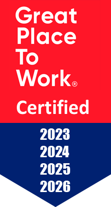 Great Place to Work Certified 2025-2026