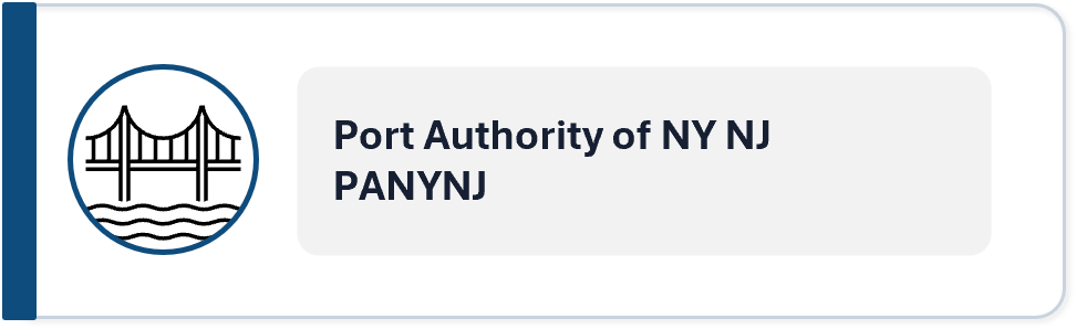 The Port Authority of NY and NJ Logo