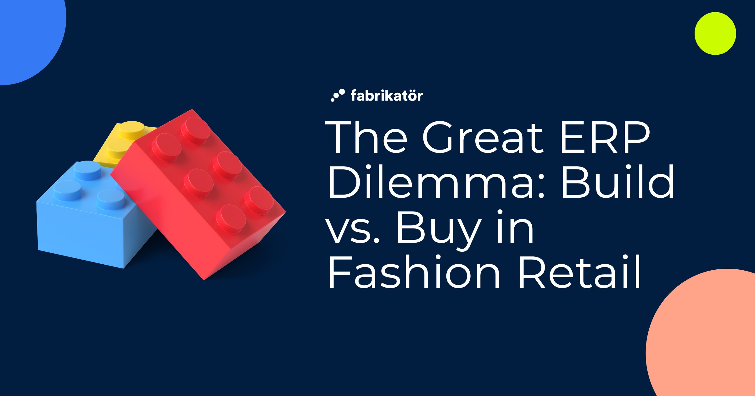 The Great ERP Dilemma: Build vs. Buy in Fashion Retail