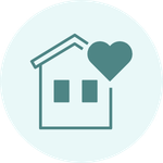 Icon of a clipboard with a shield bearing a medical cross symbol, representing a health or STI test.