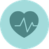 Icon of an open hand holding a small plant with two leaves inside a teal circle.