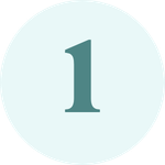 Icon of a pregnancy test showing two lines inside a circle with a light blue background.