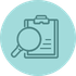 Icon of a baby bottle and a pacifier inside a blue circle.