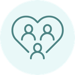Icon of a clipboard with a shield bearing a medical cross symbol, representing a health or STI test.
