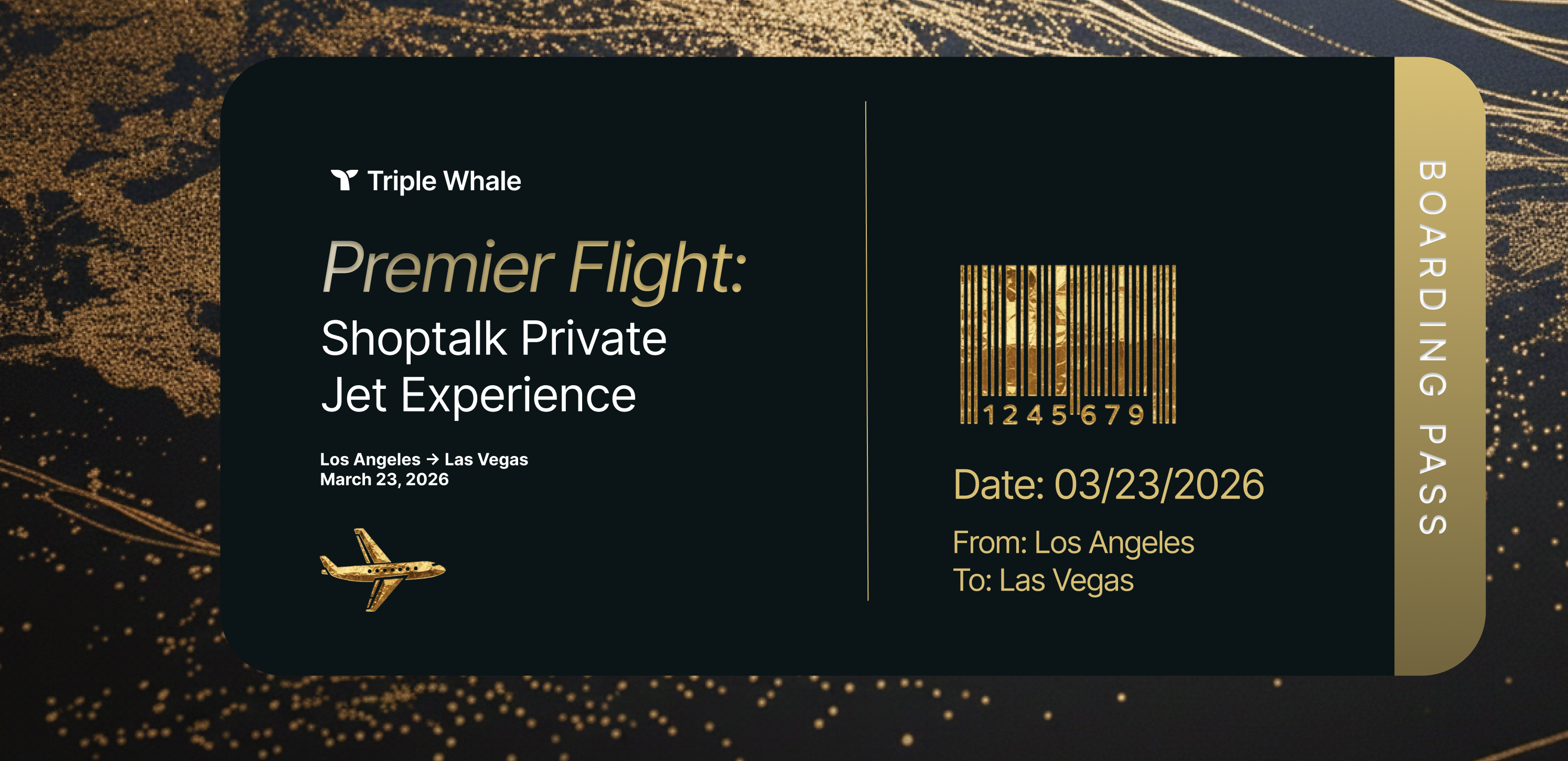 Premier Flight: Shoptalk Private Jet Experience