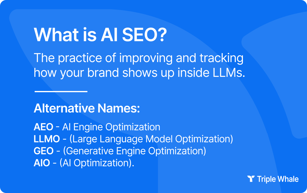 Glossary of AI SEO terms: AEO, LLMO, GEO, and AIO