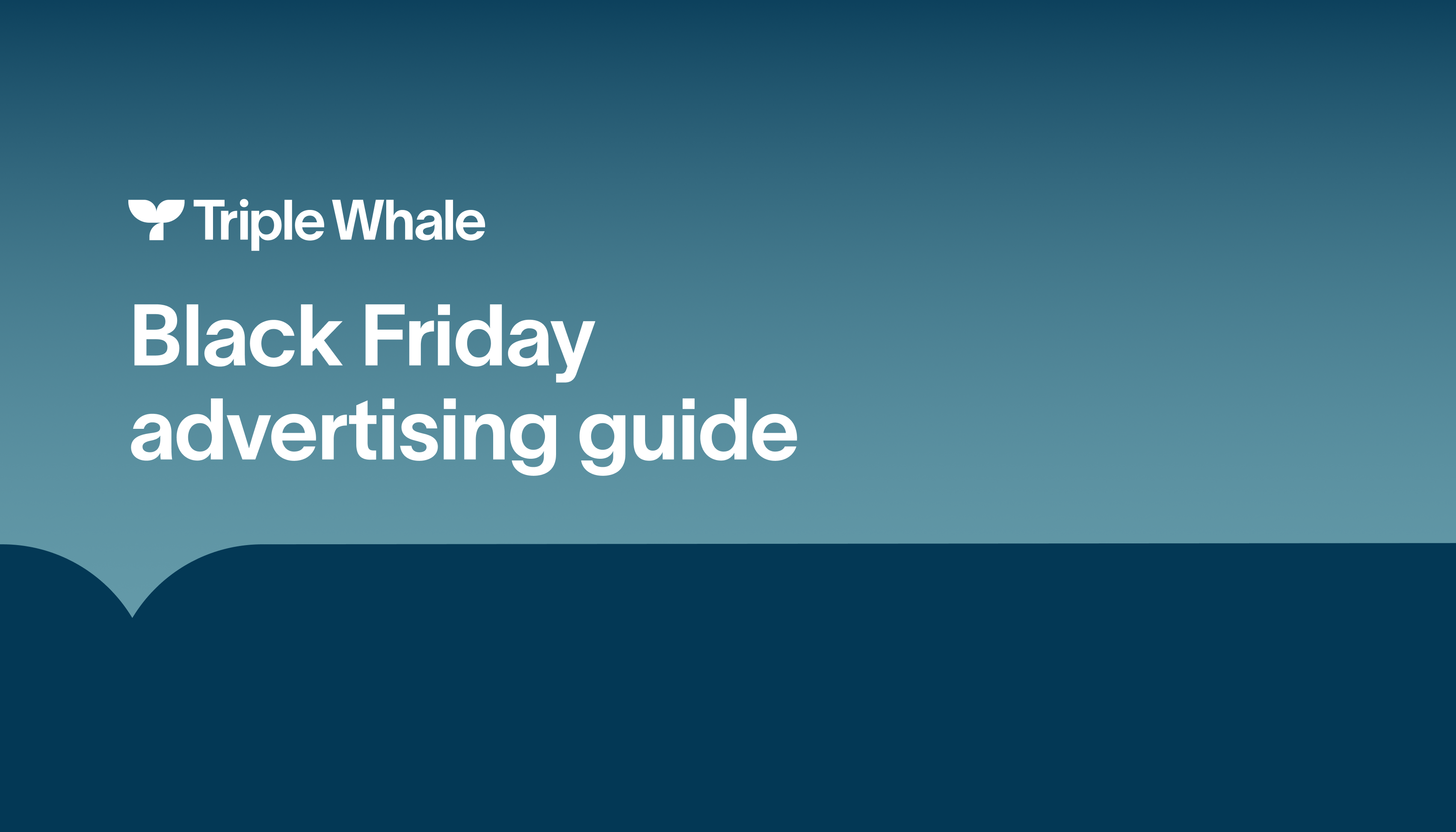 Image showing the title of the article: Black Friday 2026 Advertising Guide.