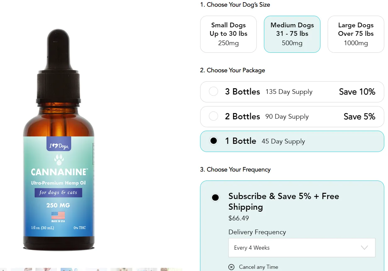 Image shows an example of upselling to a customer