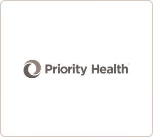 Priority Health in grey