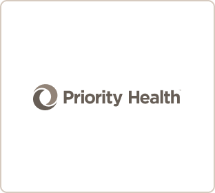 Priority Health in grey