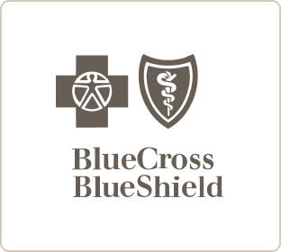 Blue Cross Blue Shield logo grey
