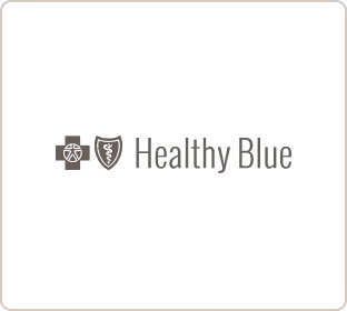 Healthy Blue logo grey