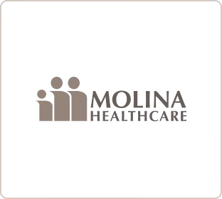 Molina Healthcare logo grey