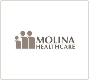 Molina Healthcare logo grey
