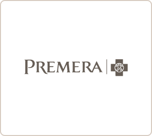 Premera logo grey