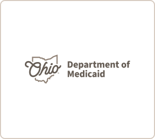 Department of Medicaid logo grey
