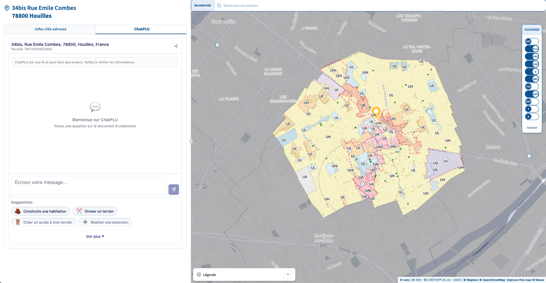 Iudo app et ChatPLU, un nouveau service pour faciliter la lecteur des règlements d'urbanisme 