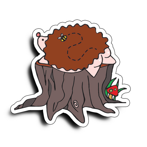 Cutie Booty Hedgehog