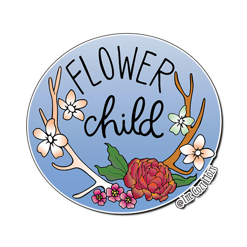 Flower Child (Vectored)